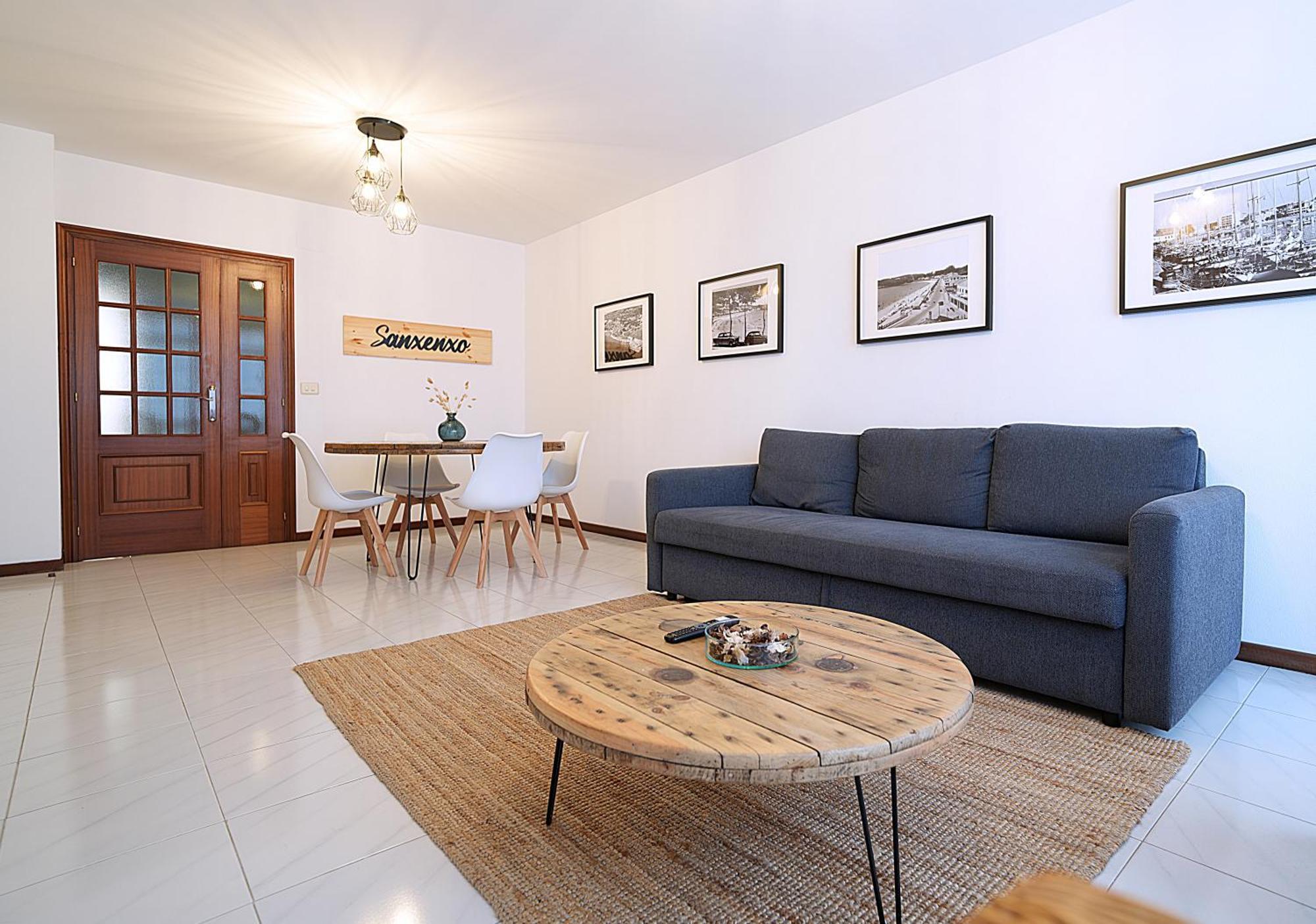 Apartamento De Playa En Sanxenxo Con Parking Extérieur photo