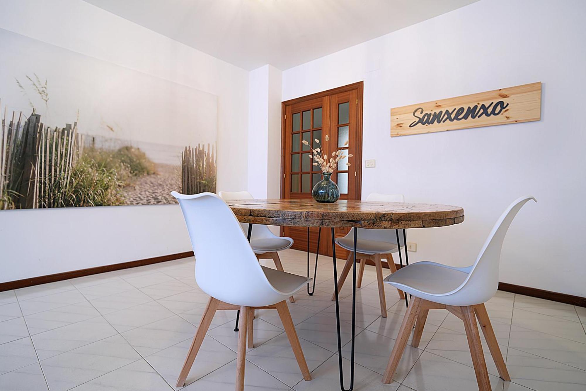 Apartamento De Playa En Sanxenxo Con Parking Extérieur photo