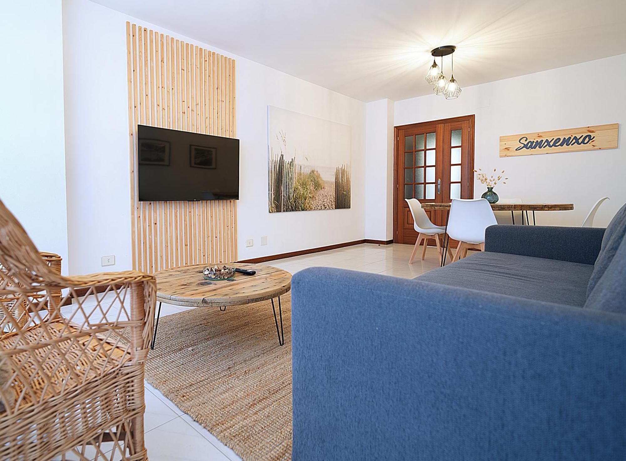 Apartamento De Playa En Sanxenxo Con Parking Extérieur photo